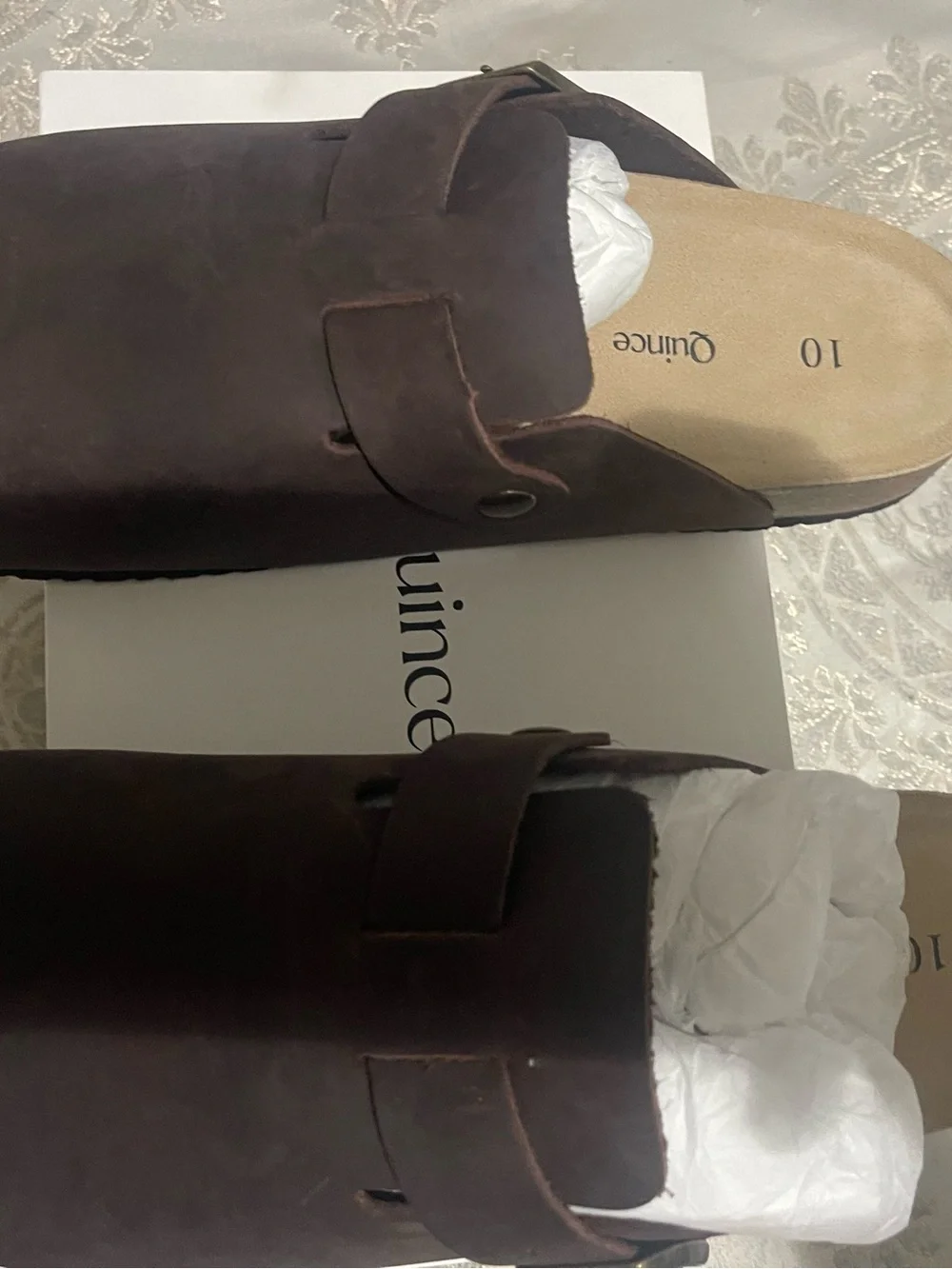 Quince branded packaging
